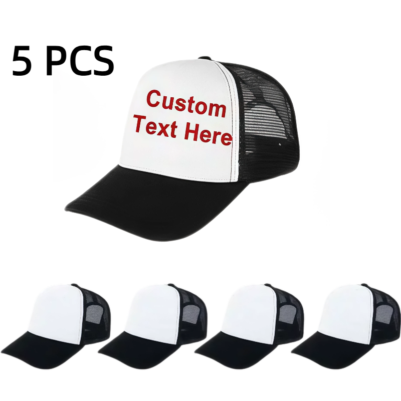 Hat Sublimation Blank - 5 szt. czapek typu trucker do