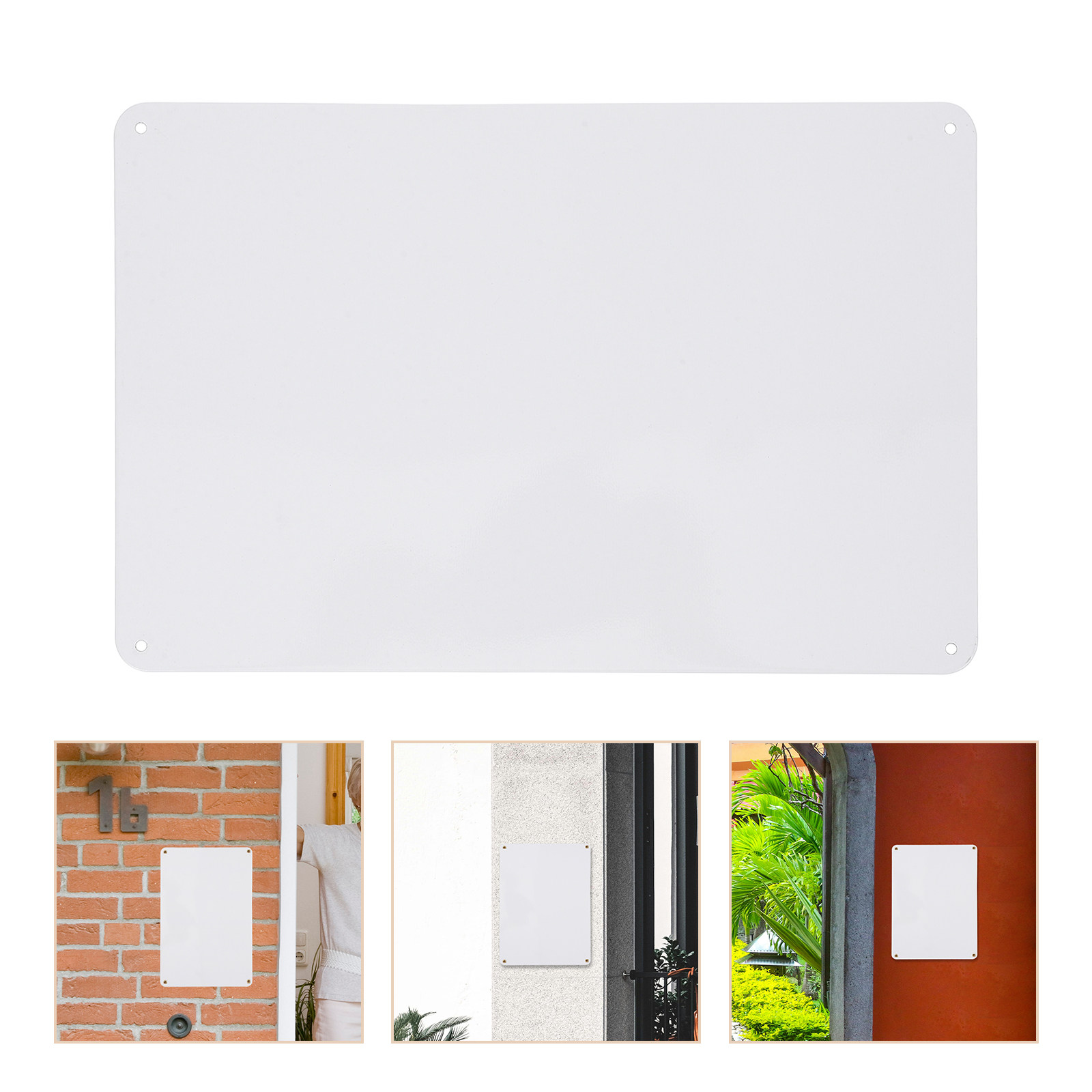 Yard Sign Blank - 2 sztuki metalowych tablic do sublimacji,