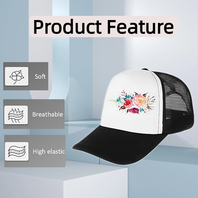 5 szt. czapek typu trucker do  – Hat Sublimation Blank recenzja i cena