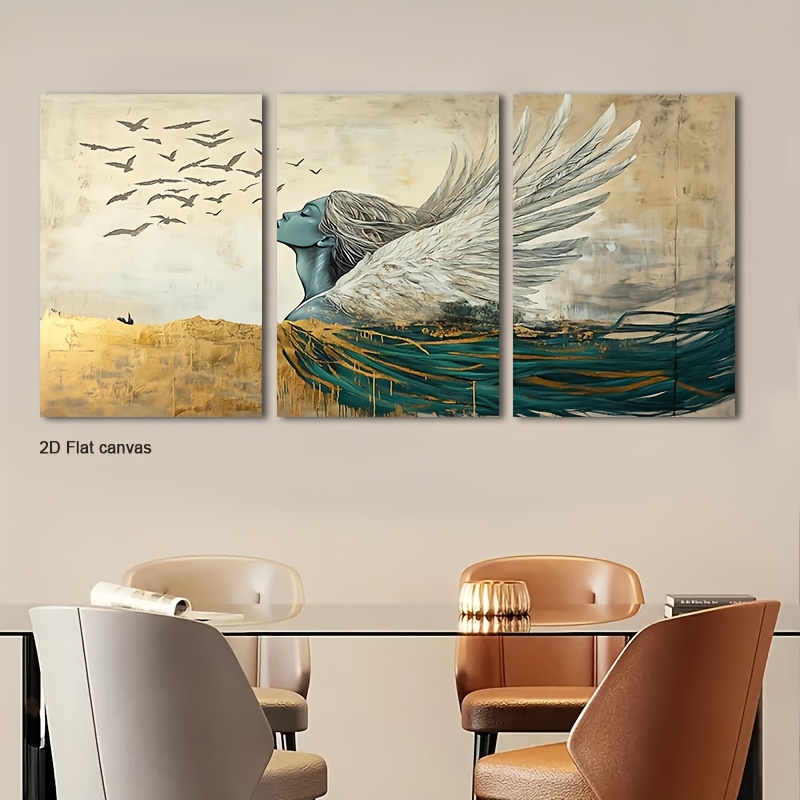 Bezramowe płótno 3-częściowe z – Canvas Wrap Ready recenzja i cena