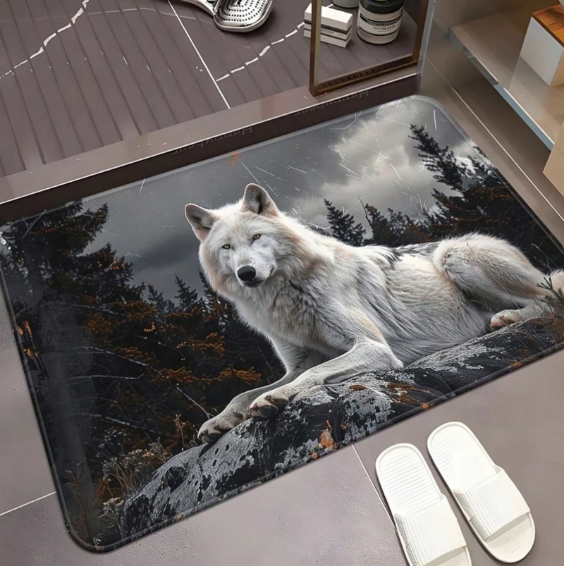 Wycieraczka z motywem białego  – Puzzle Blank White recenzja i cena