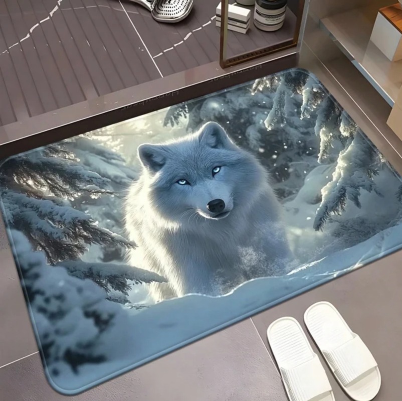 Wycieraczka z motywem białego  – Puzzle Blank White recenzja i cena