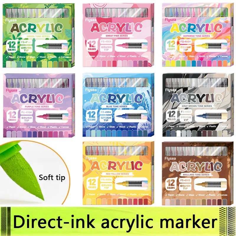 12 kolorowych markerów akrylow – Copic Marker Sketch recenzja i cena